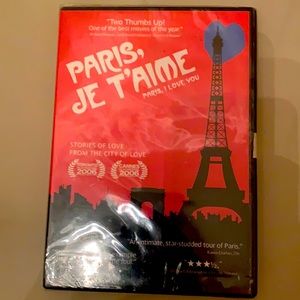 Paris Je T Aime dvd NWT